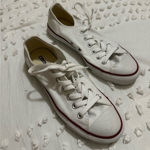 Classic white converse